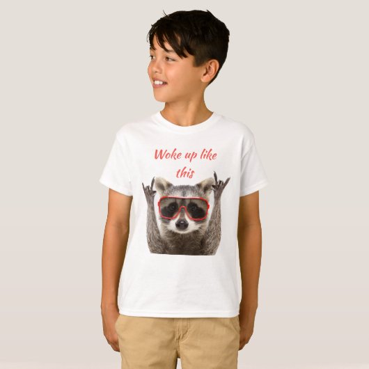 Réveillé Comme Cette T-shirt (Devant entier)