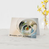 Réveillé, pas agité. . . carte (Fleur jaune)