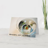 Réveillé, pas agité. . . carte (Devant)