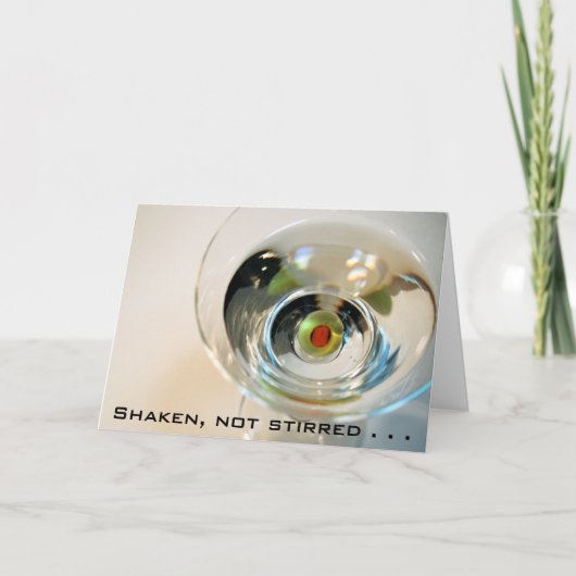 Réveillé, pas agité. . . carte (Devant)