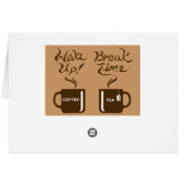 Réveille-toi ! temps de pause (Dos Horizontal)