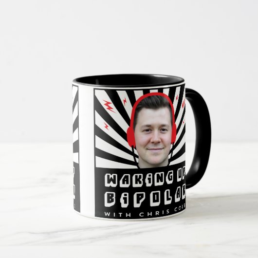 Réveiller la tasse bipolaire de Podcast (Devant droit)