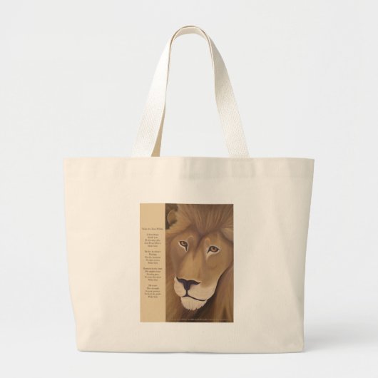 Réveillez le lion dans le sac (Devant)