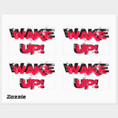Réveillez-Vous ! Autocollant (Feuille)