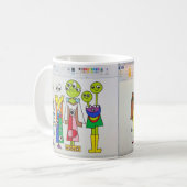 Réveillez-vous dans la tasse de style (Devant gauche)