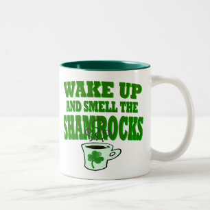 Réveillez-Vous Et Sentez La Mug Shamrock