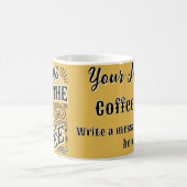 Réveillez-vous et sentez-vous le café Mug (Centre)