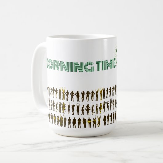 RÉVEILLEZ-VOUS MUG DU MATIN (Devant gauche)