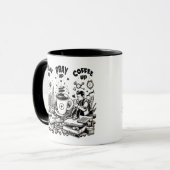 Réveillez-vous, Priez, Café up Mug (Devant gauche)