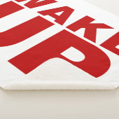 Réveillez-vous Rouge couverture Sherpa (3/4)