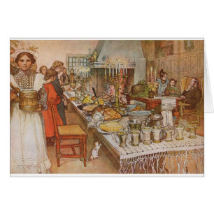 Réveillon de Noël Carl Larsson 1904