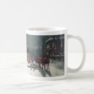 Réveillon de Noël dans la mug des années 1800