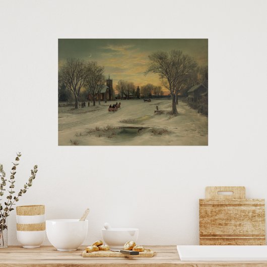 Réveillon de Noël - Poster #1 (Cuisine)