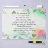 Revelatie 21:34 tissuepapier (Craft)