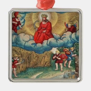 Revelaties Metalen Ornament