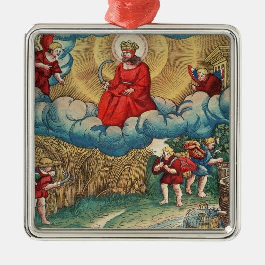 Revelaties Metalen Ornament (Voorkant)