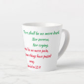 Révélation 21:4 mug (Angle droit)