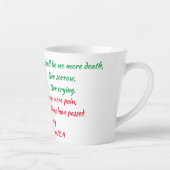 Révélation 21:4 mug (Droite)