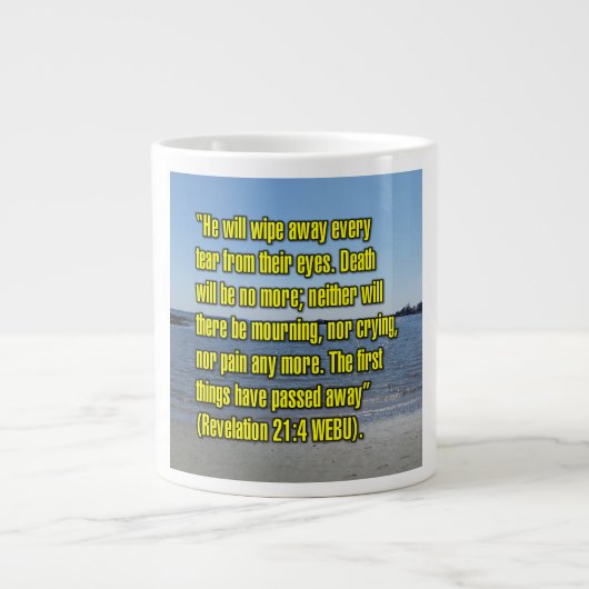 Revelation 21:4 WEBU Mug (Devant)