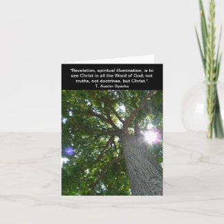 Révélation... Carte de correspondance