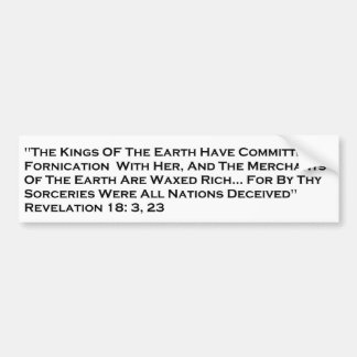 Revelation/City of Babylon Bumpersticker