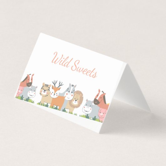 Révélation de genre des animaux de la jungle - Bab (Front)