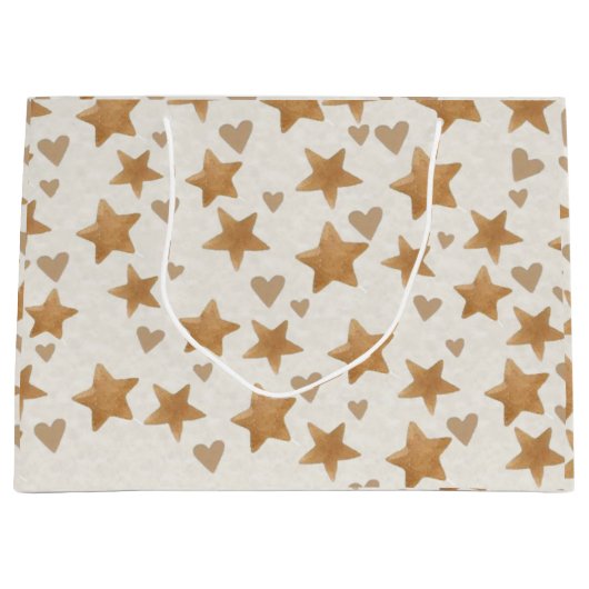 Révélation de genre neutre Teddy - Sac cadeau (Devant)