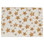 Révélation de genre neutre Teddy - Sac cadeau (Dos)