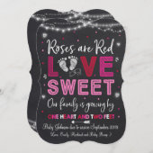 Révélation de la Faire-part de grossesse de Valent (Devant / Derrière)