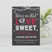 Révélation de la Faire-part de grossesse de Valent (Debout devant)