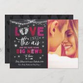 Révélation de la Faire-part de grossesse de Valent (Devant / Derrière)