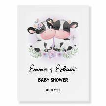 Révélation du sexe de bébé Holy Cow Baby Shower