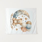 Révélation du sexe de Teddy neutre Tapisserie Fond (Devant (Horizontal))