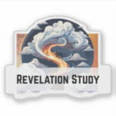 Revelation Study Vinyl Sticker (Voorkant)