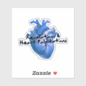 Revelations & Heart Palpitations vinyl sticker (Feuille)