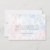 Révéler le genre Merci rose bleu flocon de neige (Dos)