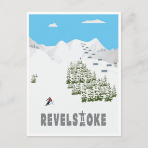 Revelstoke, B.C., Canada Briefkaart