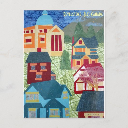 Revelstoke Briefkaart (Voorkant)