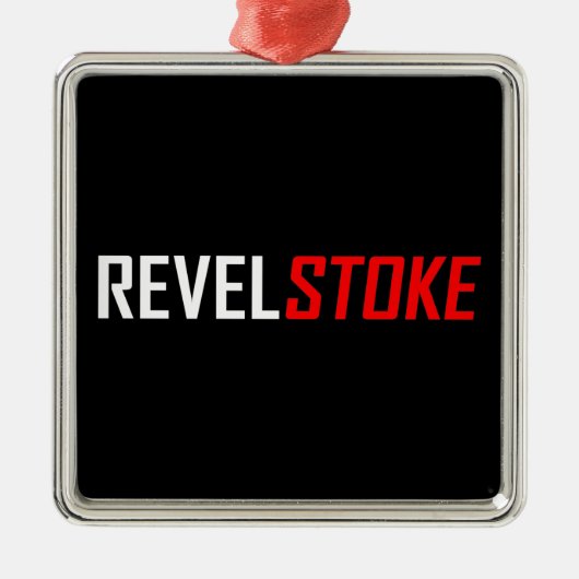Revelstoke Metalen Ornament (Voorkant)