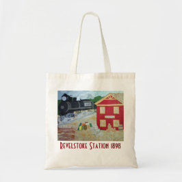 Revelstoke Station 1898 Tote Bag