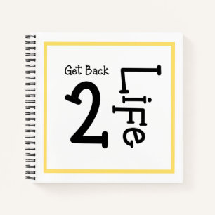 Revenez 2 Life Carnet Journal 8,5x8,5