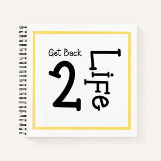 Revenez 2 Life Carnet Journal 8,5x8,5