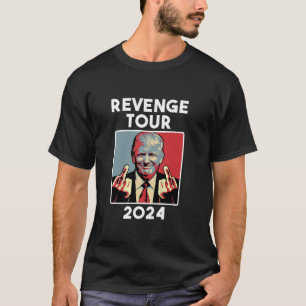 Revenge Tour 2024 President Trump Novelty Election T-shirt