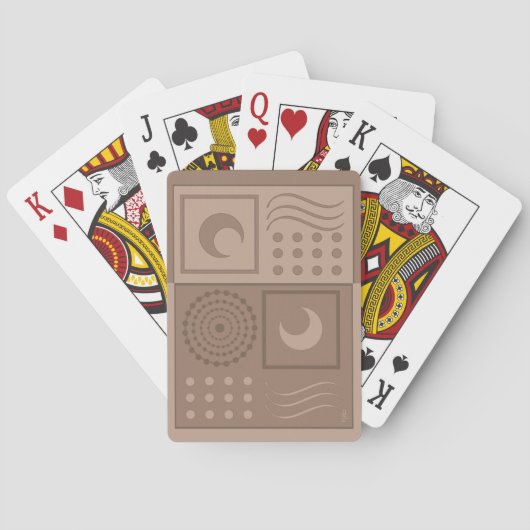 Rever 2 pokerkaarten (Achterkant)