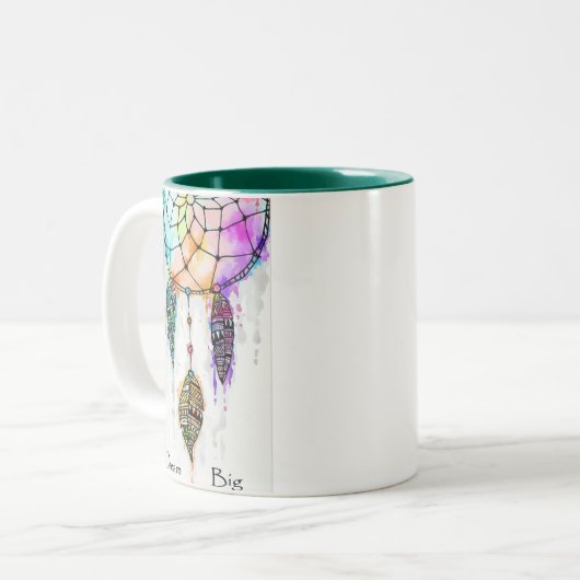 Rêver attrapeur Mug (Devant gauche)