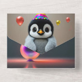 "Rêver Croire Réussir" Carte d'invitation pour enf (Verso)