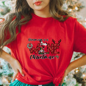 Rêver d'un T-shirt de Noël de vin
