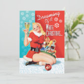 Rêver D'Une Invitation À Une Fête De Noël Blanche (Debout devant)