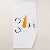 Rêver Frosty le Snowman (Serviette de bain)