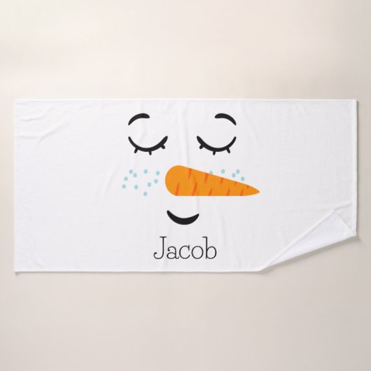 Rêver Frosty le Snowman (Serviette de bain)